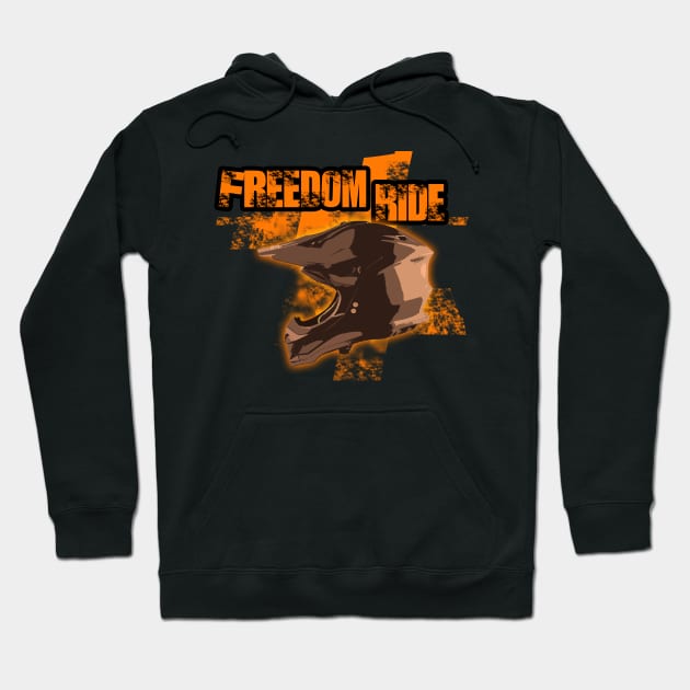 Freedom Ride Hoodie by tatzkirosales-shirt-store